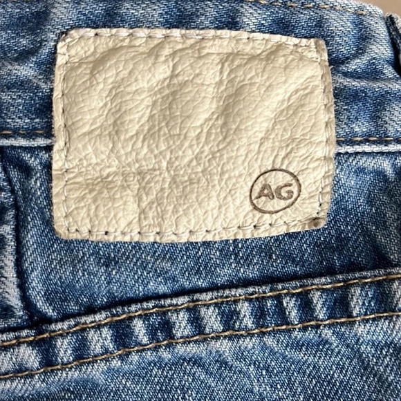 AG Adriano Goldschmied The Phoebe Vintage High Waisted Tapered leg Jeans - Sz 24 - Picture 8 of 9